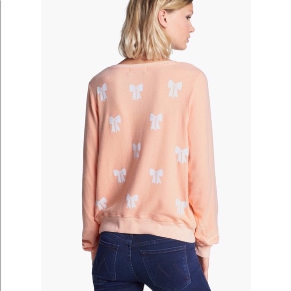 Wildfox Baby Bow Sweatshirt 🎁 Small - Picture 6 of 7